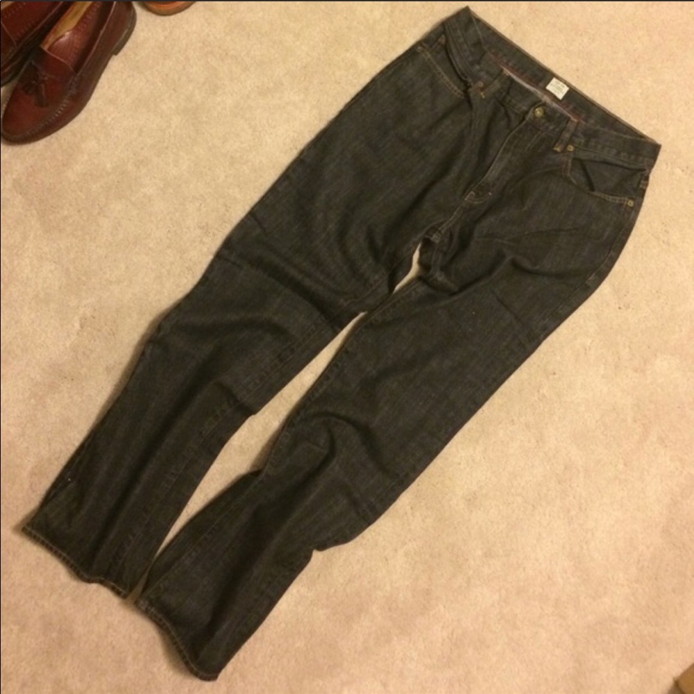 J. Crew Vintage Slim Straight Dark Finish Jeans